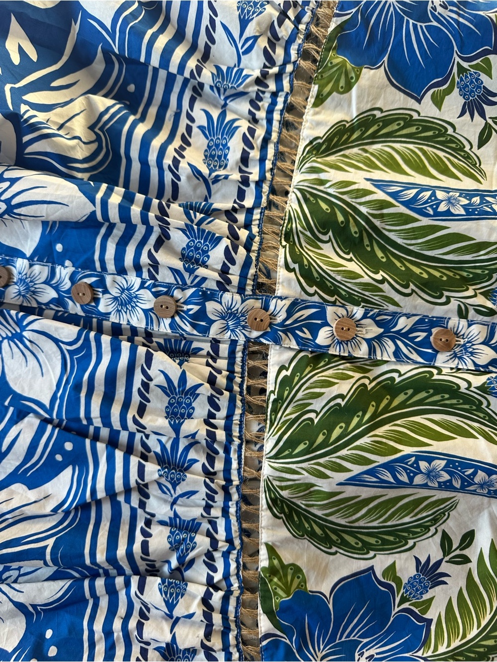 FARM Rio Blue & Green Tropicance Midi Dress - Picture 8 of 12